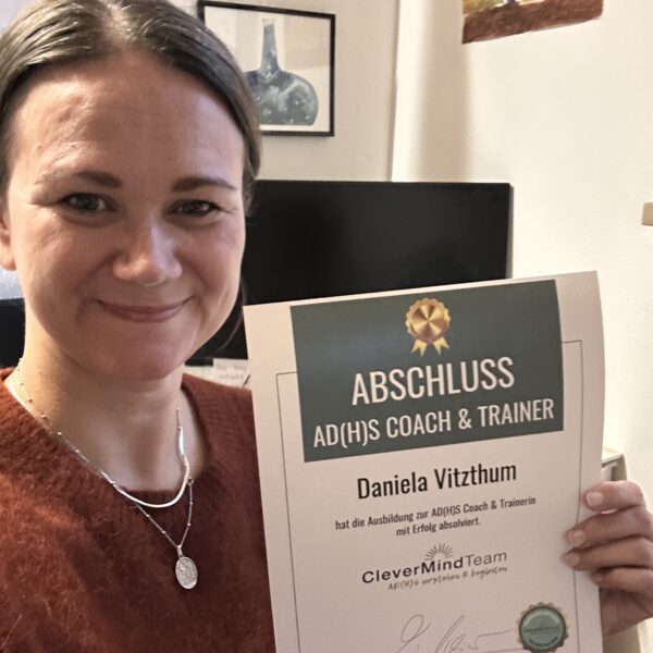 ADHS Coach & Trainerin durch Clevermind.Team GmbH